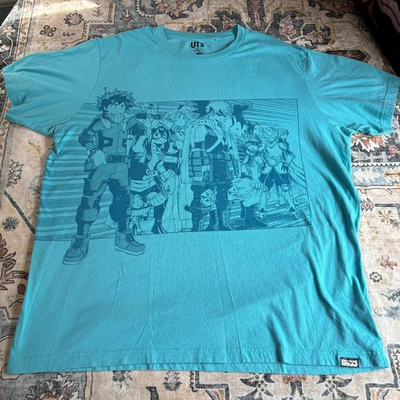 My Hero Academia T-shirt Anime Manga Graphic Shirt Men's Size XL 100% Cotton - Picture 1 of 12